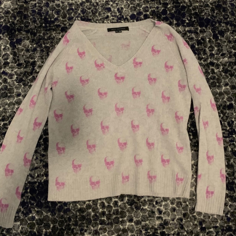 Skull cashmere sweater